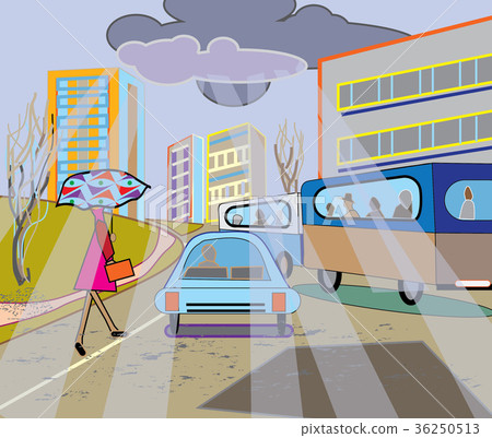 rain in city 36250513