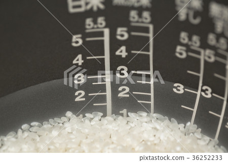 Rice Cooker Rice soaked in water Rice Cooker Rice soaked in water 36252233