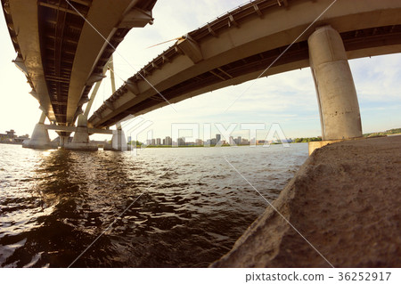 view under the big bridge view under the big bridge 36252917