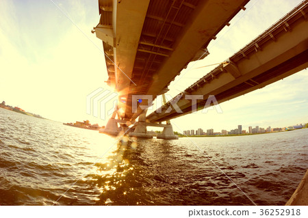 view under the big bridge view under the big bridge 36252918