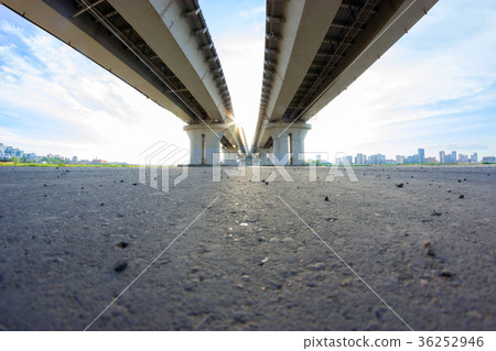 view under the big bridge view under the big bridge 36252946