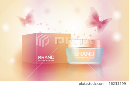 Real complexion cream skin moisturizer cosmetic 36253399
