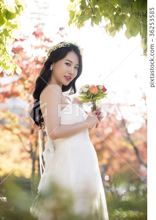 新娘,戶外,花束 新娘,戶外,花束 36253585