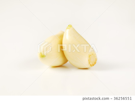 cloves of fresh garlic cloves of fresh garlic 36256551