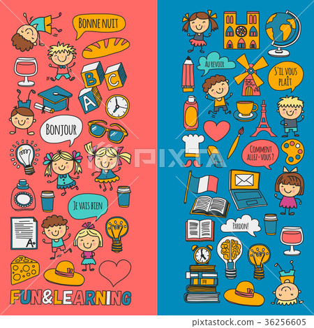 Paris, France. French class. French language. Boys Paris, France. French class. French language. Boys 36256605