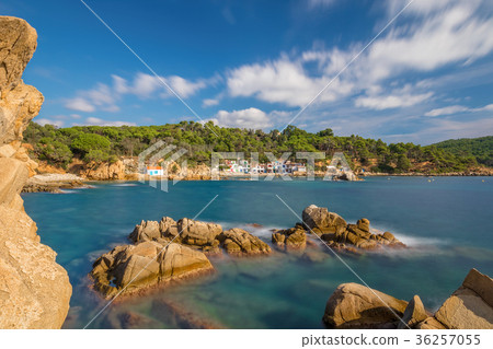Nice detail from Costa Brava coastal in Spain 36257055
