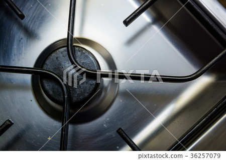 Gas burners in the kitchen oven 36257079