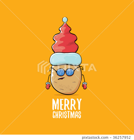 vector funky comic cartoon cute brown smiling 36257952