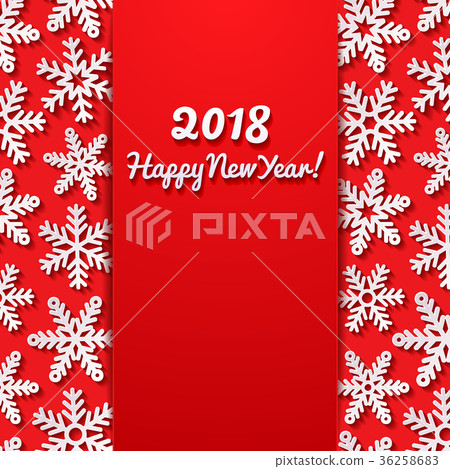 Happy New Year greeting card Happy New Year greeting card 36258683