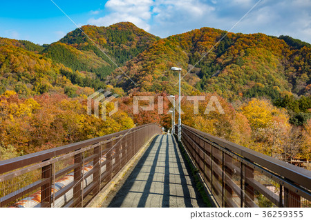 Golden stone water pipe bridge Golden stone water pipe bridge 36259355