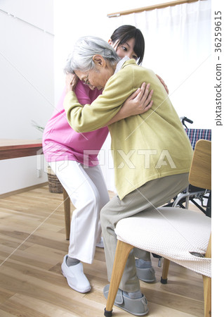 老人護理援助現場轉移轉移 老人護理援助現場轉移轉移 36259615