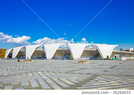 Tokyo Komazawa Olympic Park Athletics Stadium and Central Square 36260035