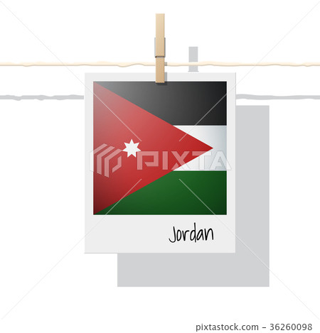 Photo of Jordan flag 36260098
