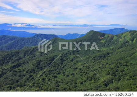 The mountain range of Shoto Bay and the surrounding area seen from the top of Mt. 36260124