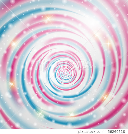 Abstract Blue and Pink Wave on Background. Vector Abstract Blue and Pink Wave on Background. Vector 36260518