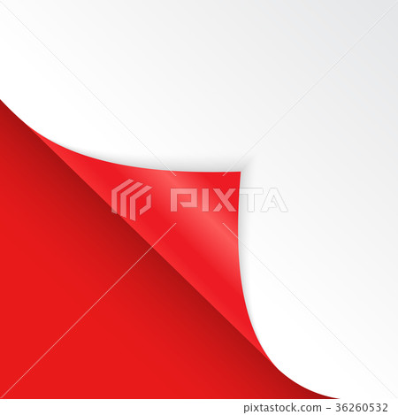 Shape of bent angle is free for filling red color Shape of bent angle is free for filling red color 36260532