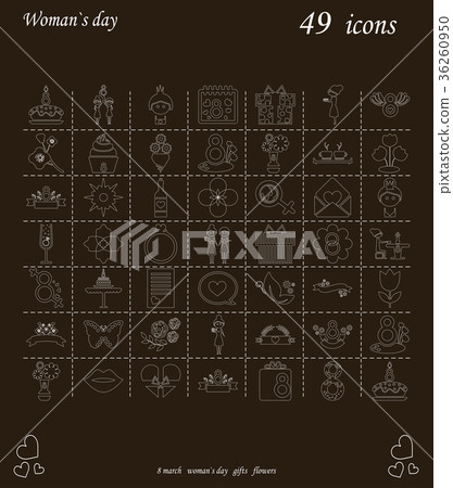 I love you womens doodle 49 icon in set of womens 36260950