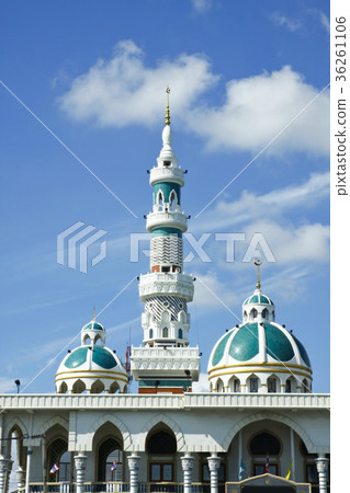 Minaret And Dome Of The Mosque 36261106