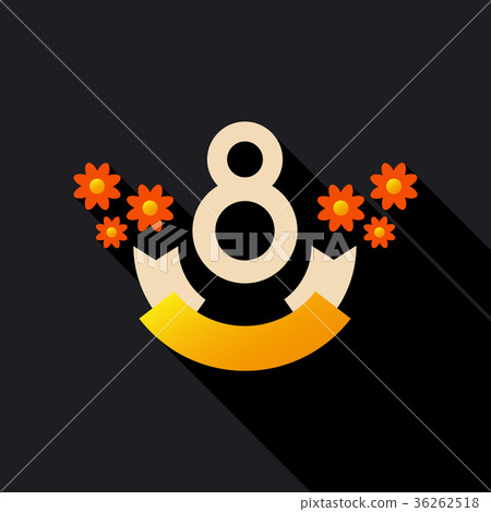 Vector illustration of 8 march womens day greeting Vector illustration of 8 march womens day greeting 36262518
