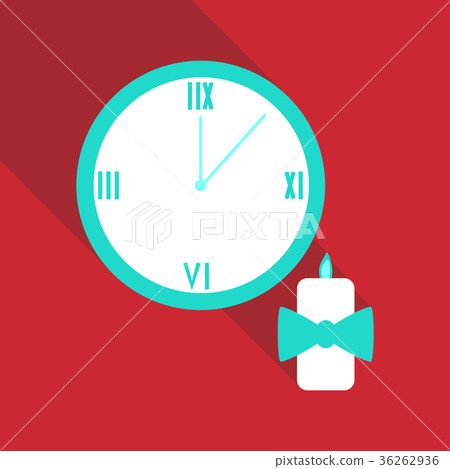 Christmas illustration with realistic spruce Christmas illustration with realistic spruce 36262936