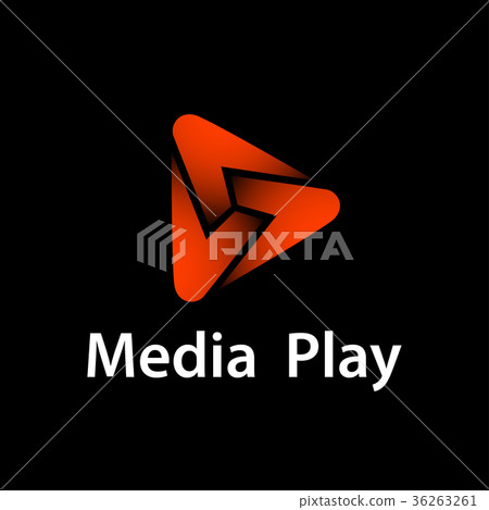 media play red glowing symbol vector media play red glowing symbol vector 36263261