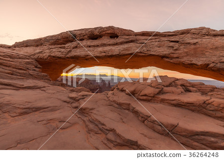 Sunrise at Mesa Arch 36264248