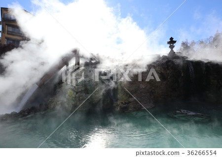 Kusatsu hot spring yubata 36266554