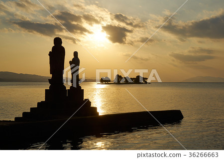 真嗣湖日落 真嗣湖日落 36266663