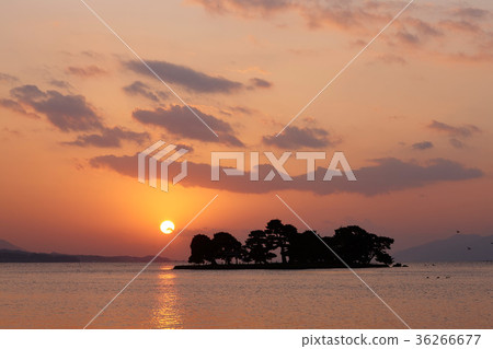 真嗣湖日落 真嗣湖日落 36266677