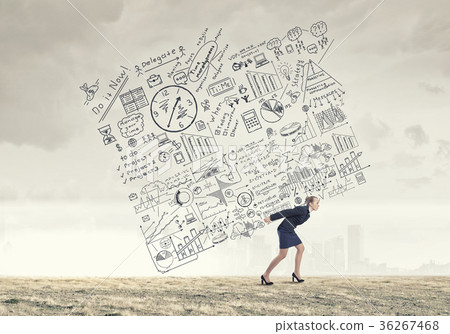 She is carrying out his plan She is carrying out his plan 36267468