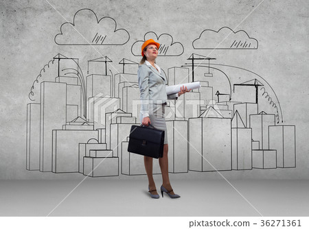 Woman architect Woman architect 36271361