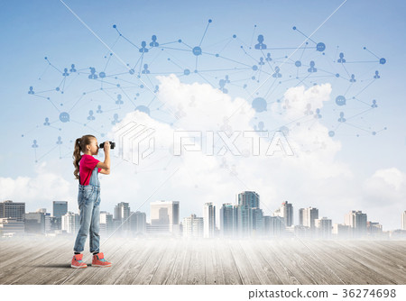 Concept of social wireless connection and internet use for communication by children Concept of social wireless connection and internet use for communication by children 36274698