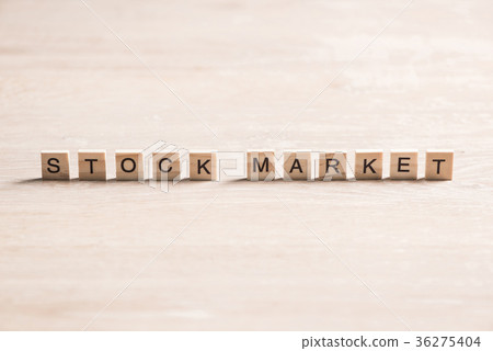 business conceptual word of wooden elements with letters business conceptual word of wooden elements with letters 36275404