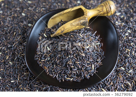 Black rice and handmade wood crafts Black rice and handmade wood crafts 36279092
