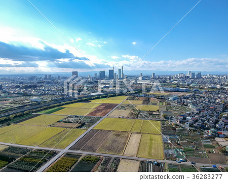 鳥瞰Minuma稻田和埼玉新市中心Kamiyamaguchi Nitta 36283277