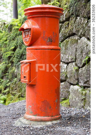 復古的紅色帖子 36283606