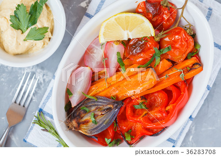Baked vegetables Baked vegetables 36283708