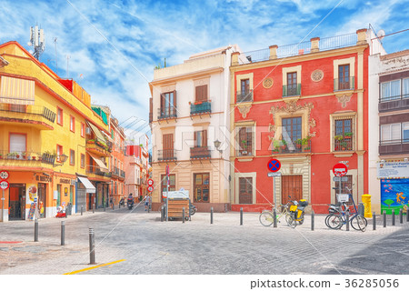 Downtown of the city Seville Downtown of the city Seville 36285056