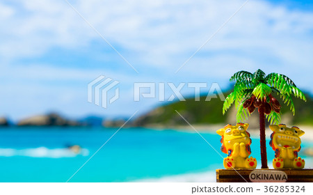 Okinawa Kerama Tokashiki Island Tokashik Beach Shisa 36285324