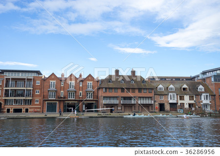 在伊頓的泰晤士河沿岸景觀 36286956