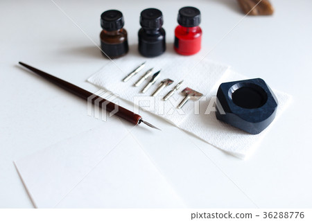 Photo of accessories for calligraphy and lettering 36288776