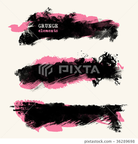 Vector grunge brushes 36289698