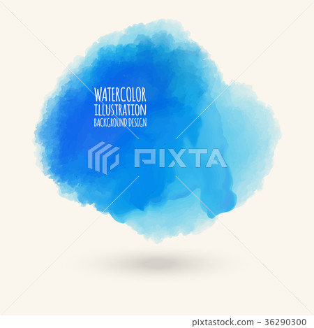 color watercolor background. vector illustration 36290300