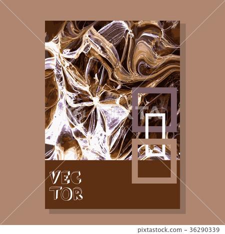 Marbled abstract background. Liquid marble pattern 36290339