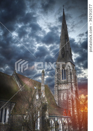 Church of St. Alban in Copenhagen. Church of St. Alban in Copenhagen. 36291077