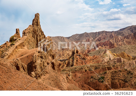 Panorama of the canyon fairytale or skazka . 36291623