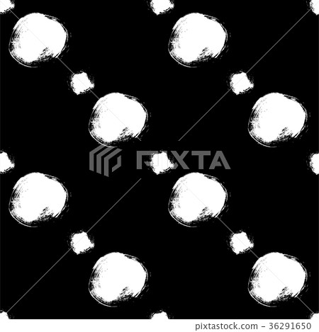 Seamless black and white pattern with abstract Seamless black and white pattern with abstract 36291650