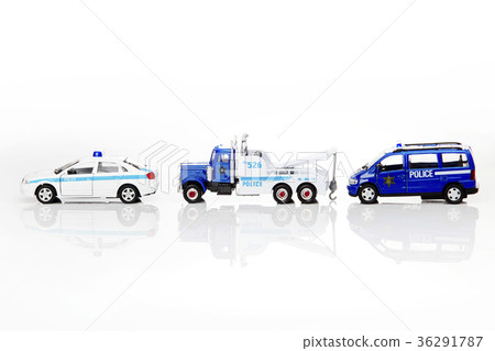Police car, towing vehicle, car, model Police car, towing vehicle, car, model 36291787