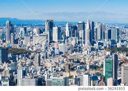 東京高層建築在新宿次中心城市 36291933