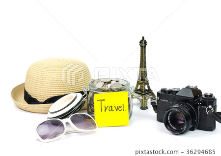 planning for travel on white background 36294685